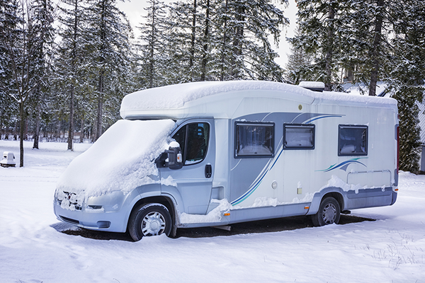 Pass på bobilen og campingvognen din i vinter!